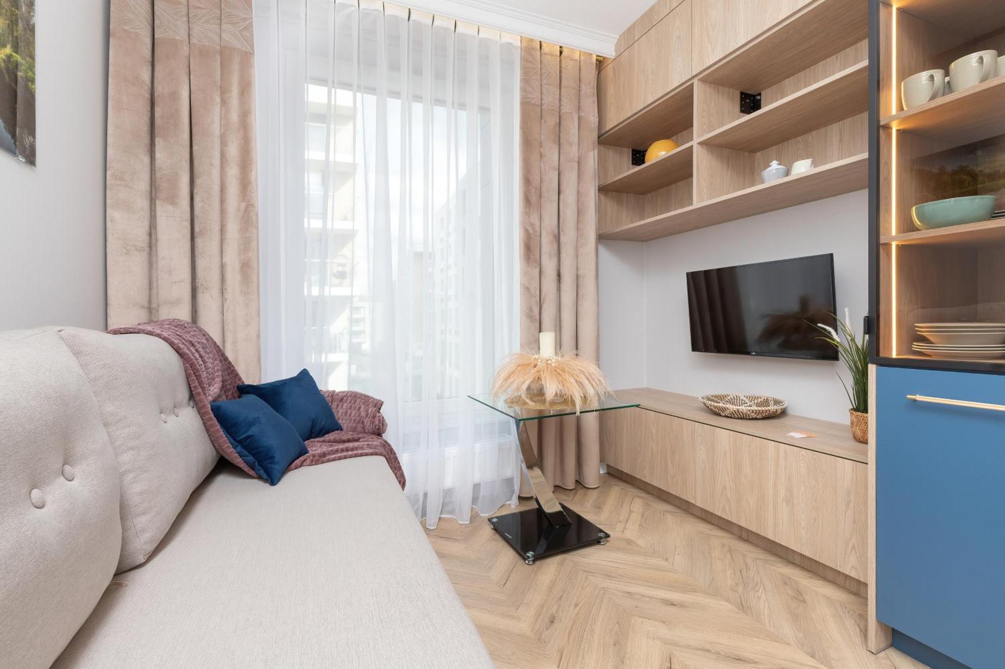 Comfortable And Stylish Studios In Gdansk By Noclegi Renters Luaran gambar